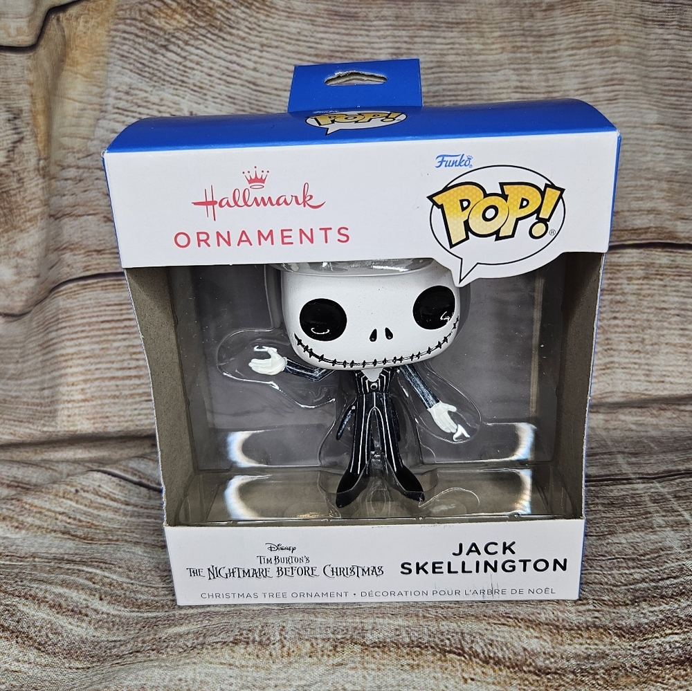 Nightmare before christmas Jack skellington funko pop christmas ornament